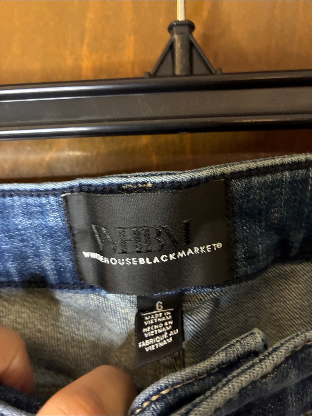 White House Black Market Womens Mid Rise Bootcut Jeans 6 - Picture 2 of 4